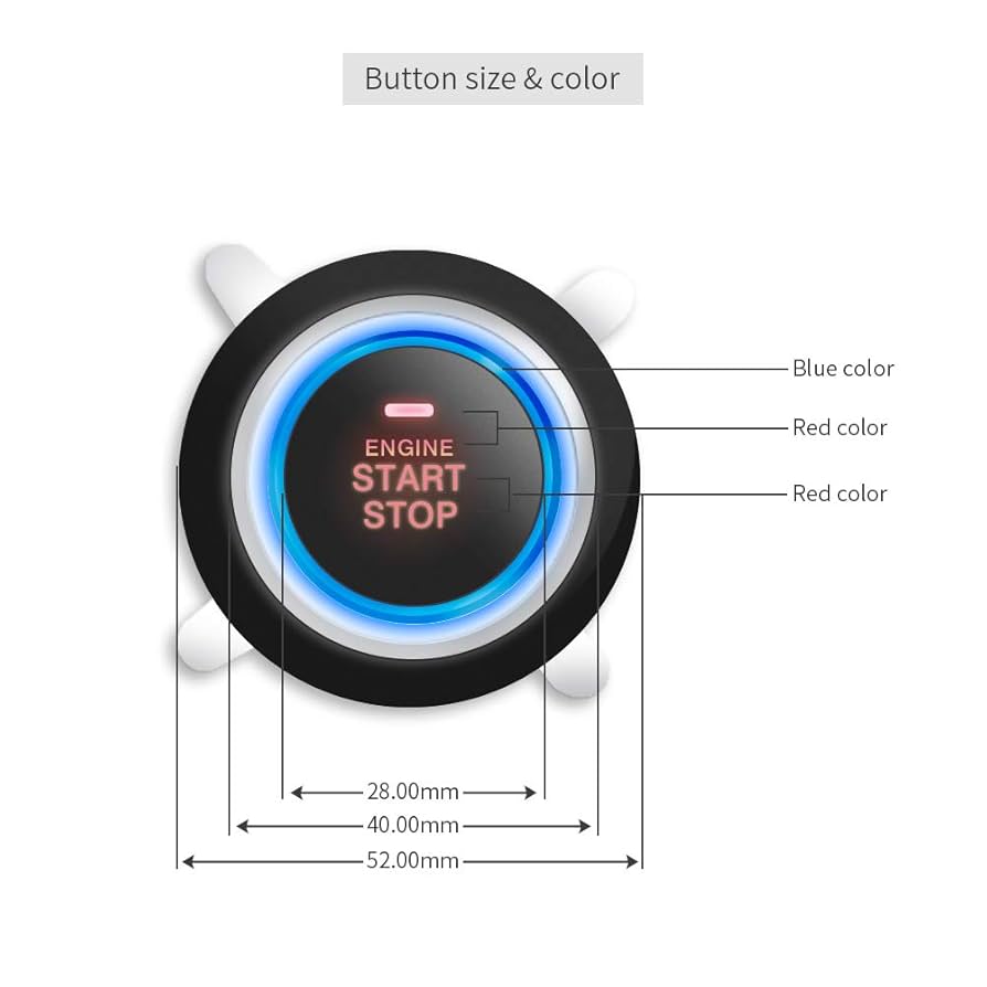 EASYGUARD 車 セキュリティ カーアラーム キーレス リモート エンジン Amazon | EASYGUARD EC010-SR PKE カーアラーム リモート